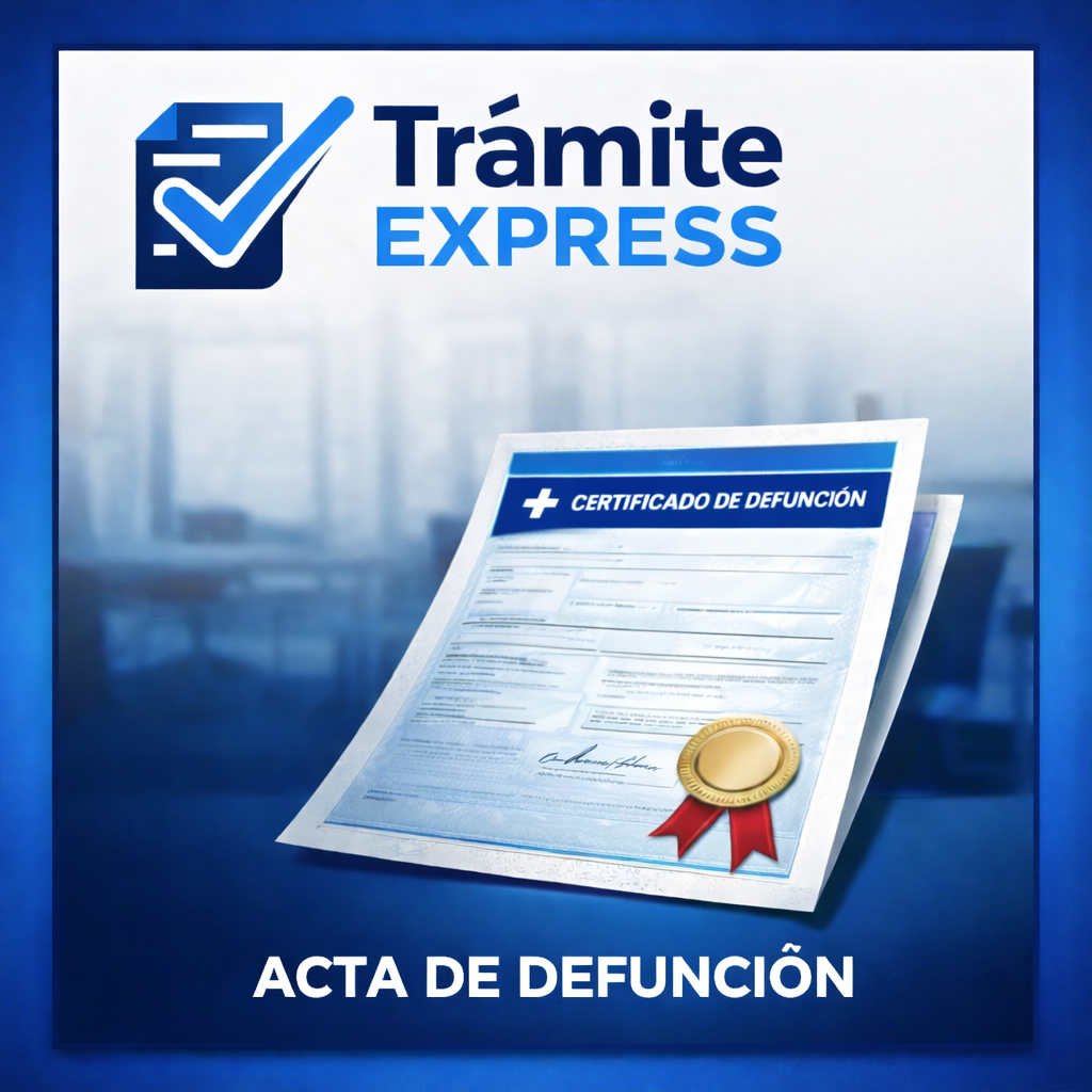 ACTA DE DEFUNCION