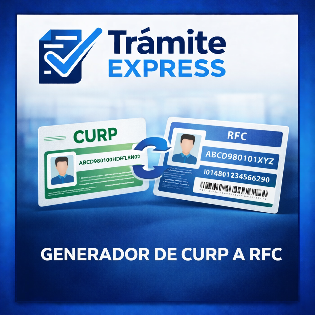 GENERADOR DE CURP A RFC